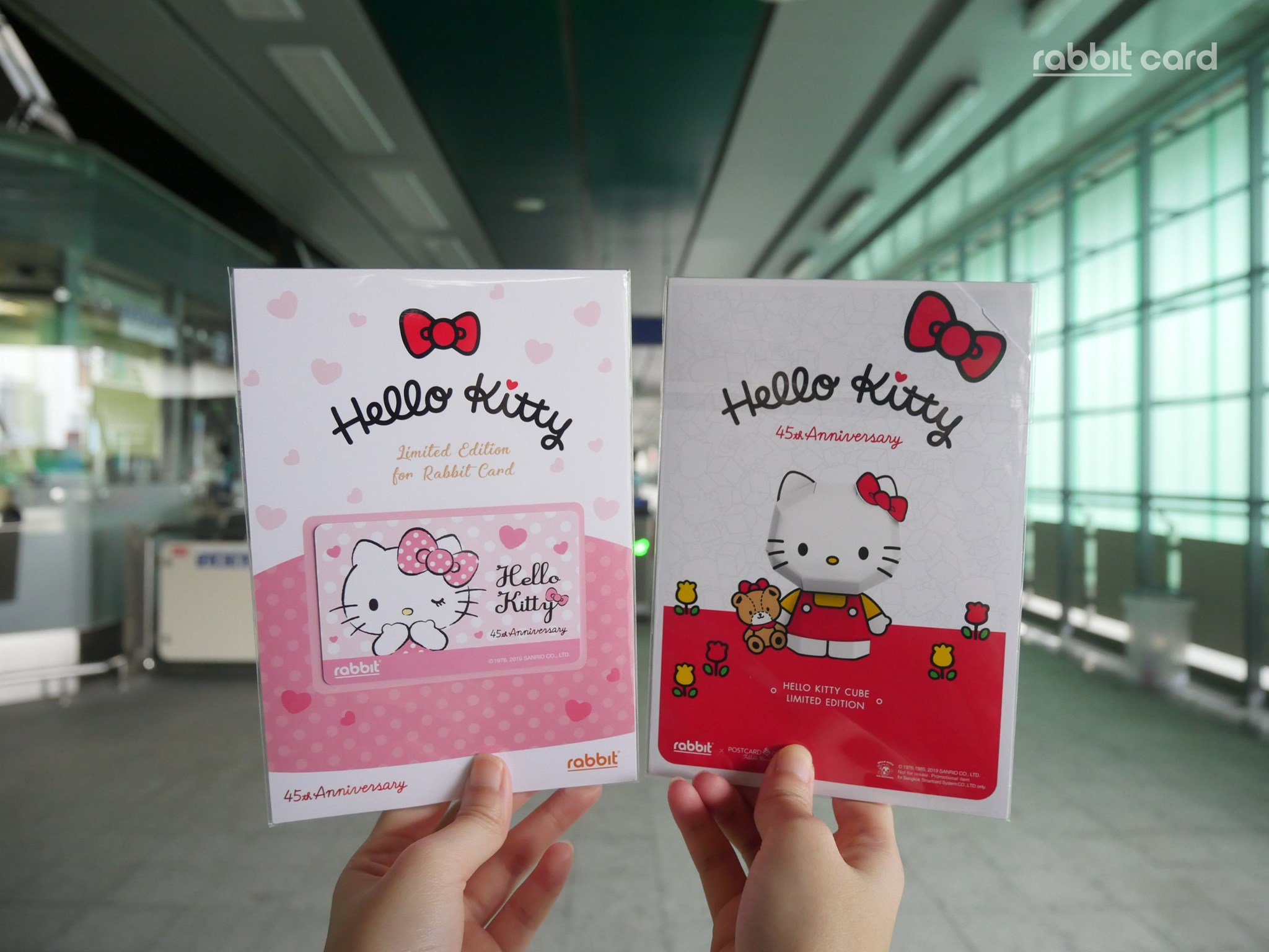 超可愛的KITTY來啦!泰國Rabbit Card出新招,搭乘BTS也要粉粉的|hellokitty45th、妞新聞抱抱節、Sanrio、泰國 ...